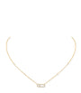 Yellow Gold and Diamond Move Uno Necklace