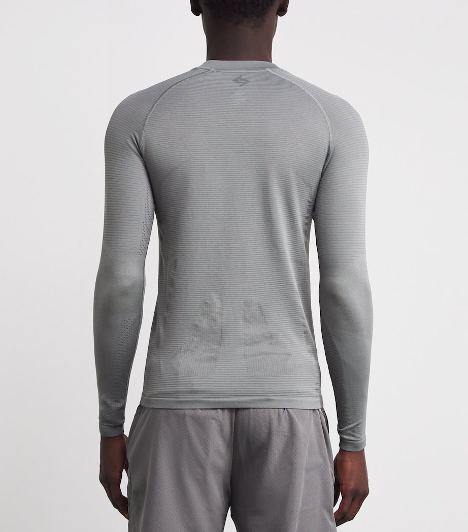 Represent 247 Long-Sleeve Seamless Uprising T-Shirt