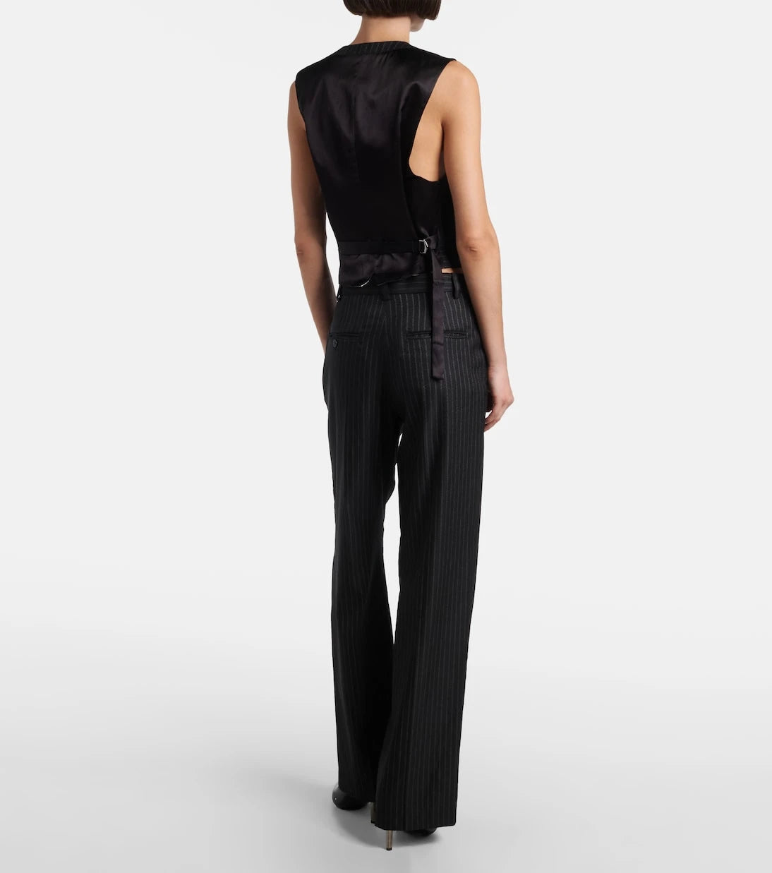 Isabel Marant - Nicky pinstripe wool-blend vest