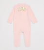 Marie-Chantal Velour Angel Wing All-In-One (0-18 Months)