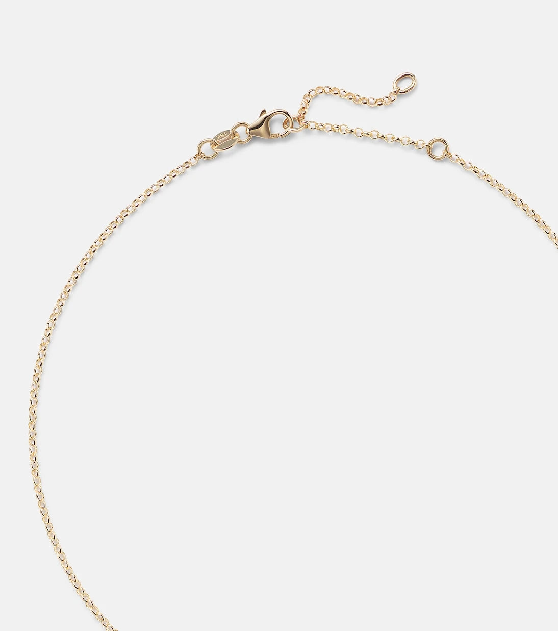 FoundRae - 18kt gold necklace with onyx