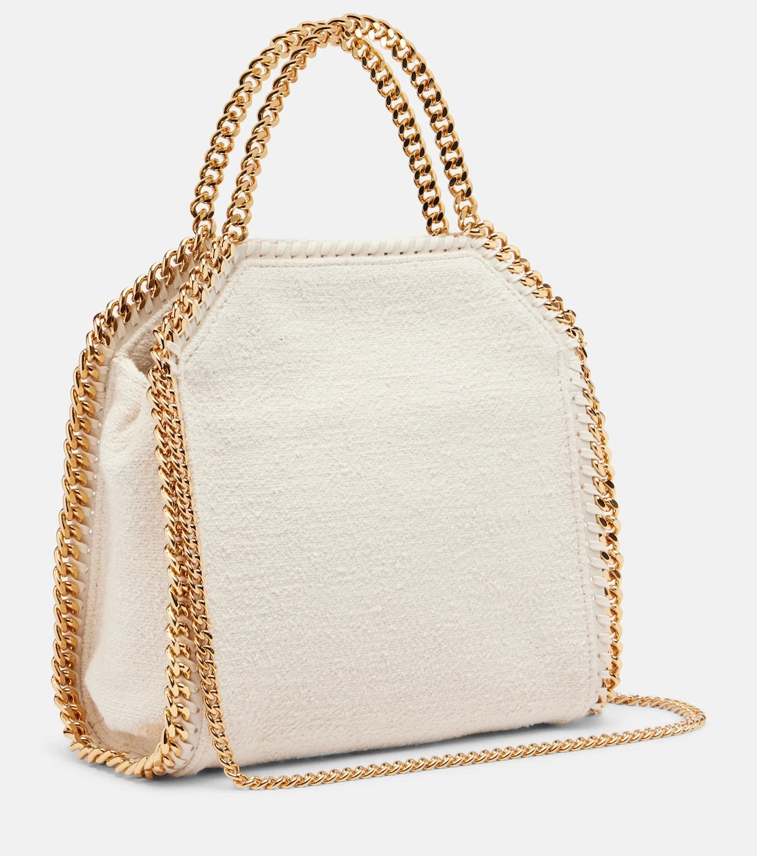 Stella McCartney - Falabella Mini embellished top-handle bag