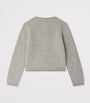 Bonpoint Grey Wool Embroidered Jamina Cardigan (4-8 Years)