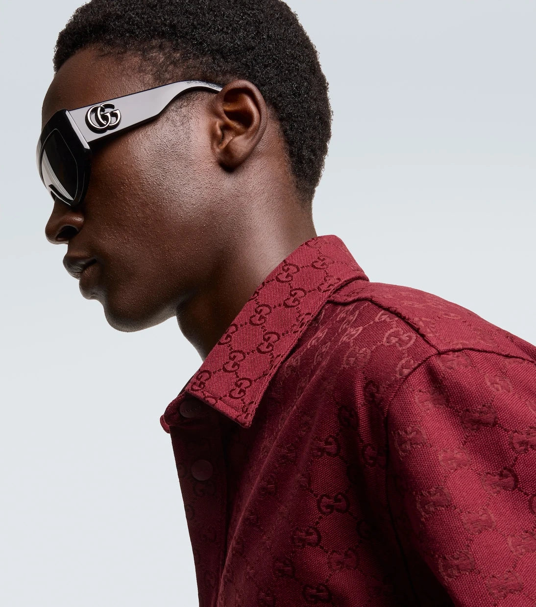 Gucci - Double G flat-top sunglasses