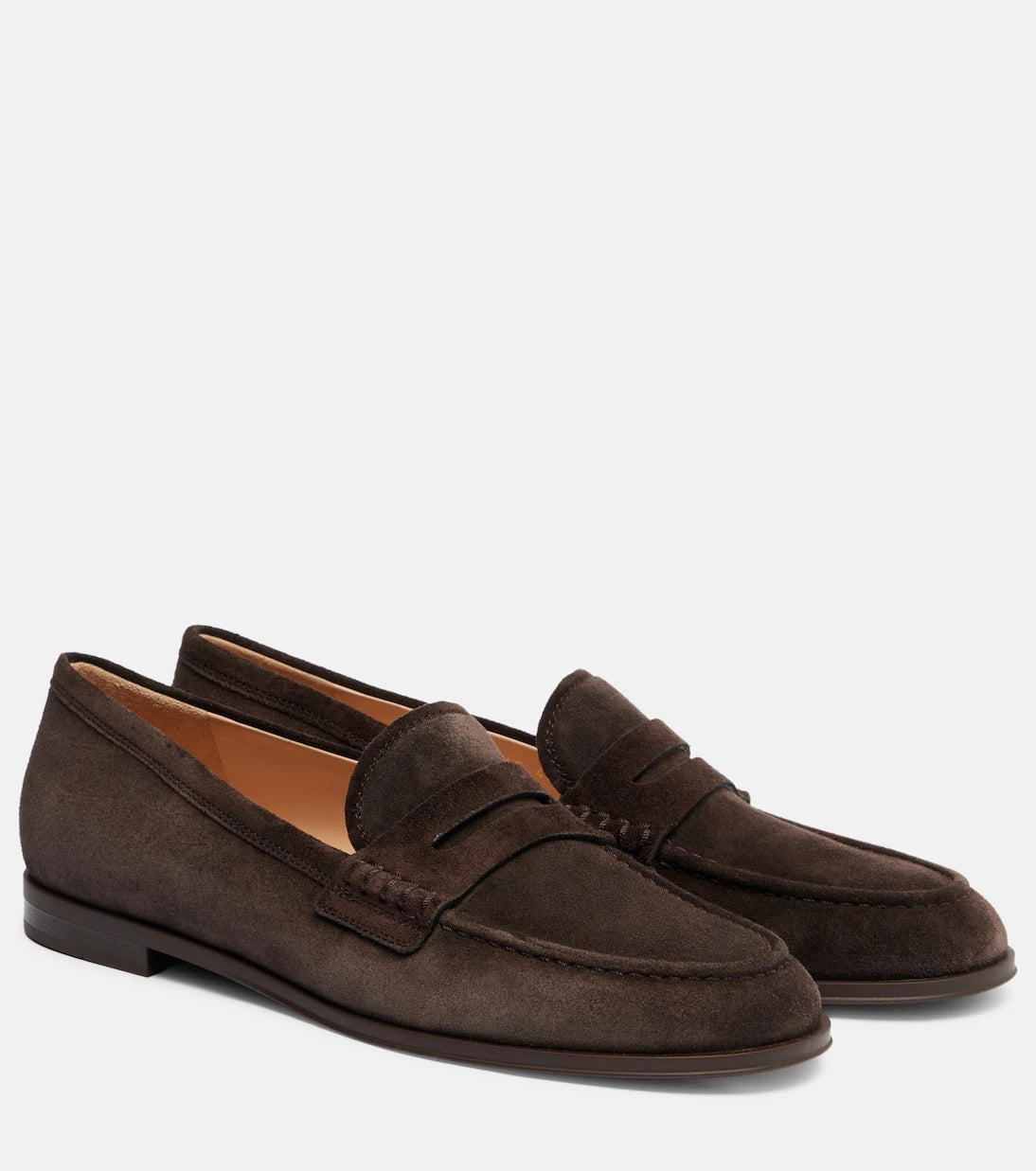 Gianvito Rossi - Georgie suede driving shoes