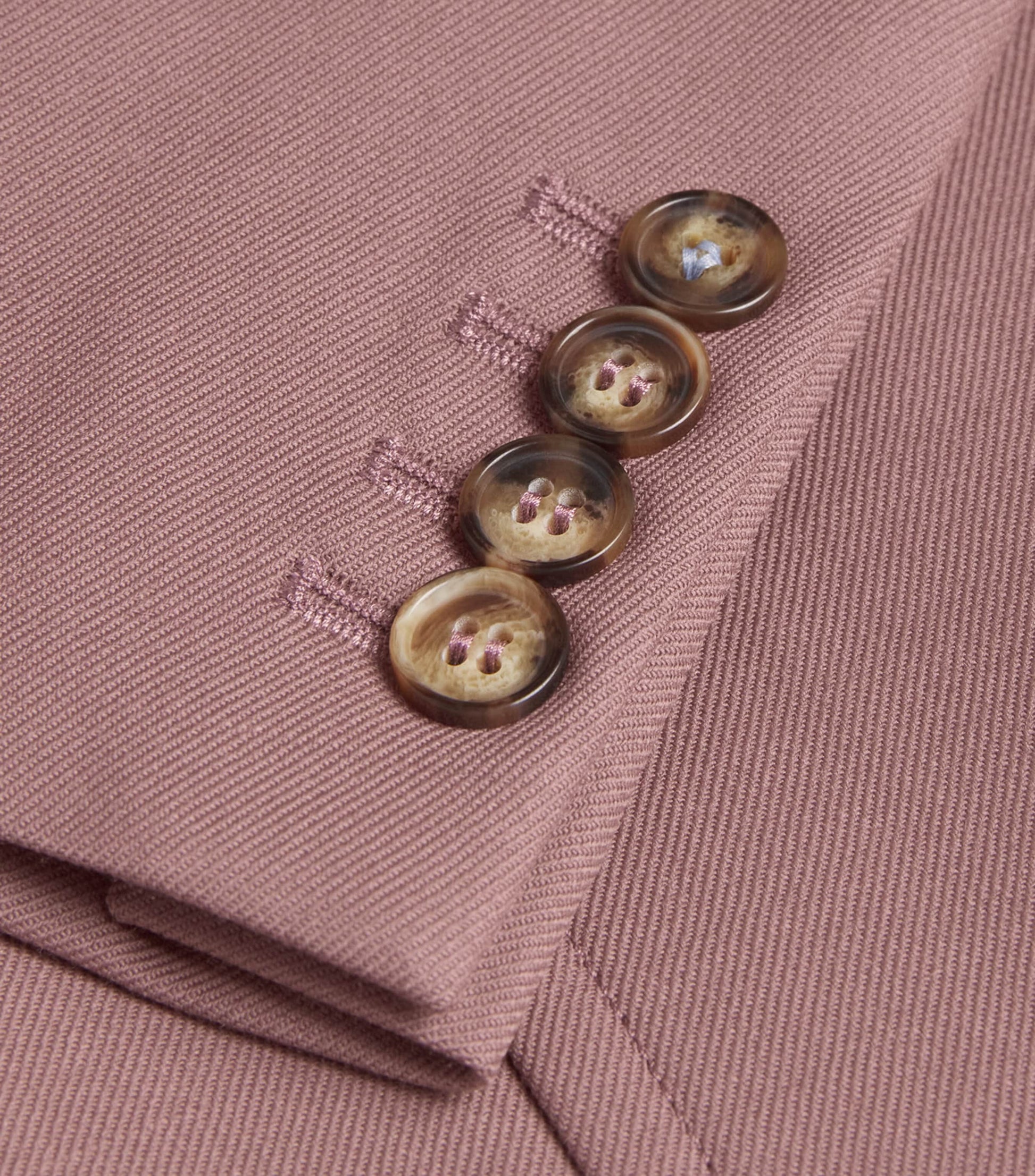 Victoria Beckham Pink Single-Breasted Blazer