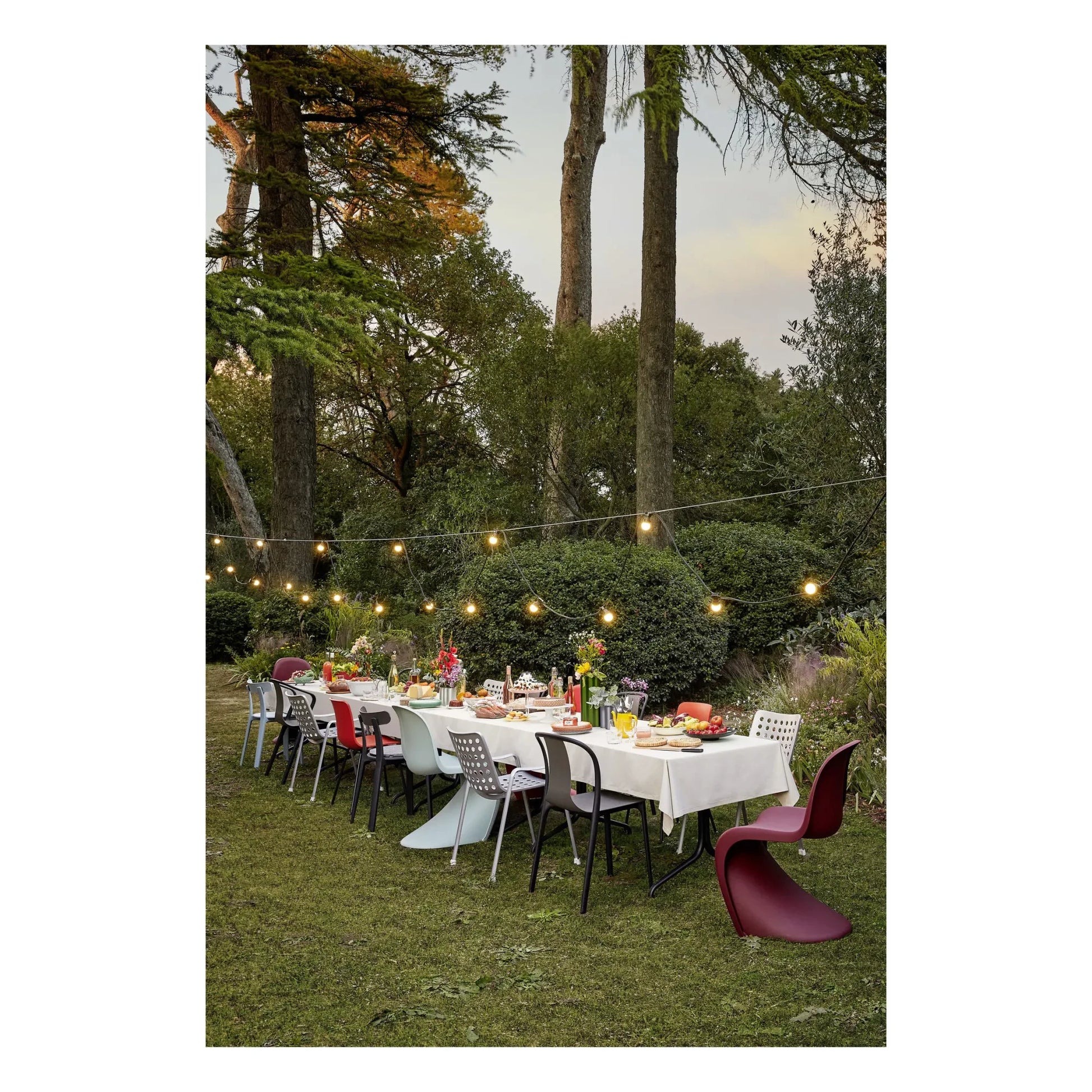 Vitra - Chair - Verner Panton | Burgundy