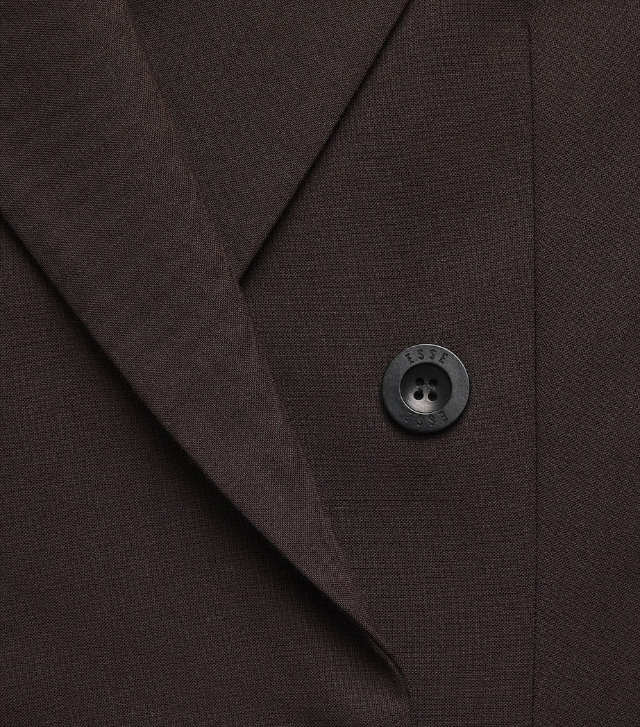 ESSE Studios Double-Breasted Onus Blazer