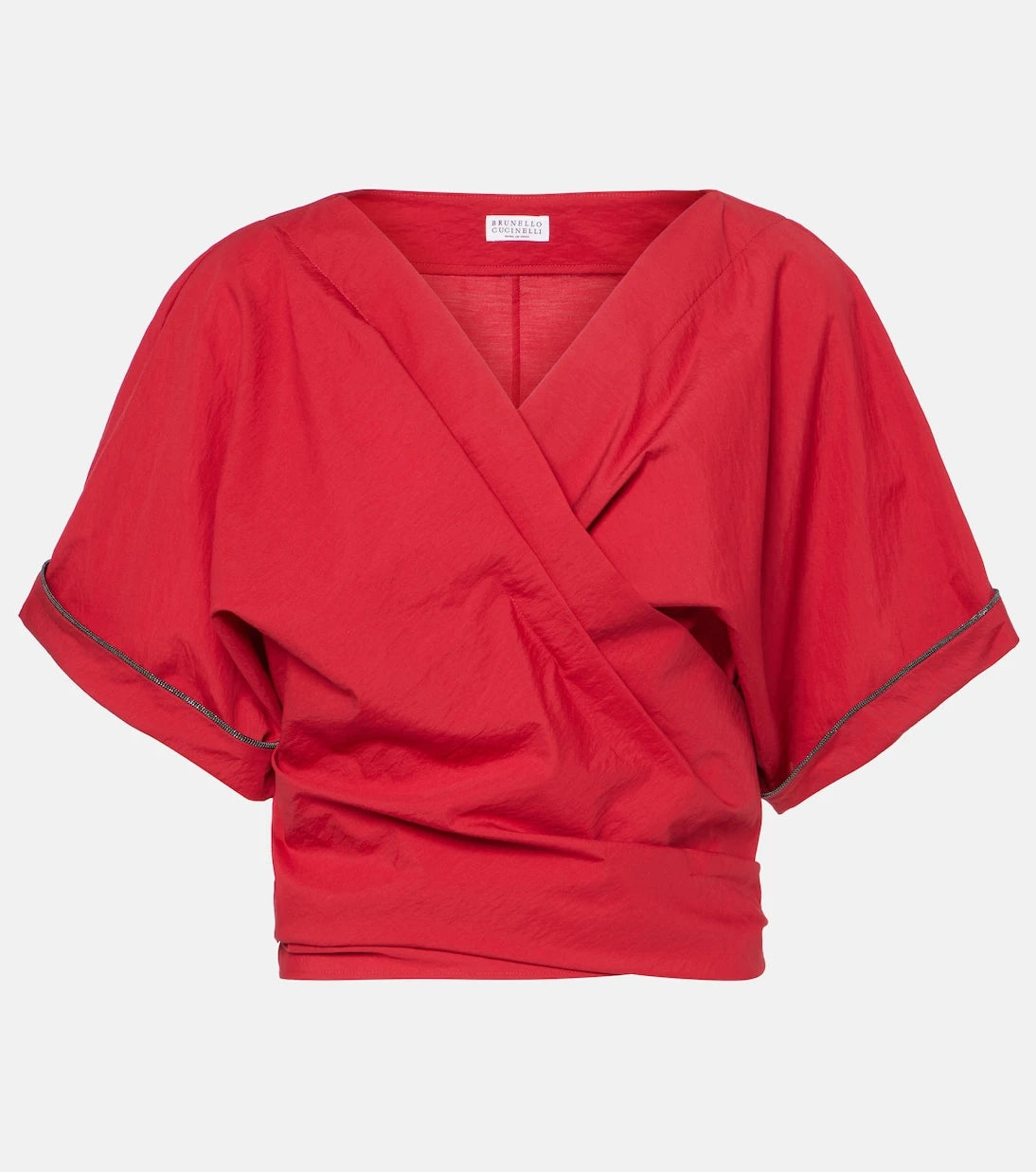 Brunello Cucinelli - Cotton-blend blouse