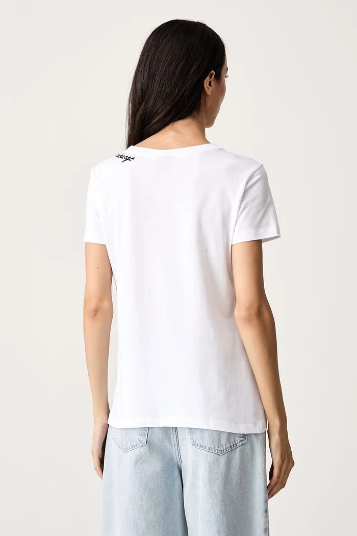 Armani Exchange kadın pamuklu tişört