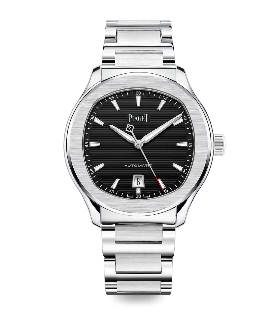Stainless Steel Polo Date Watch 42mm