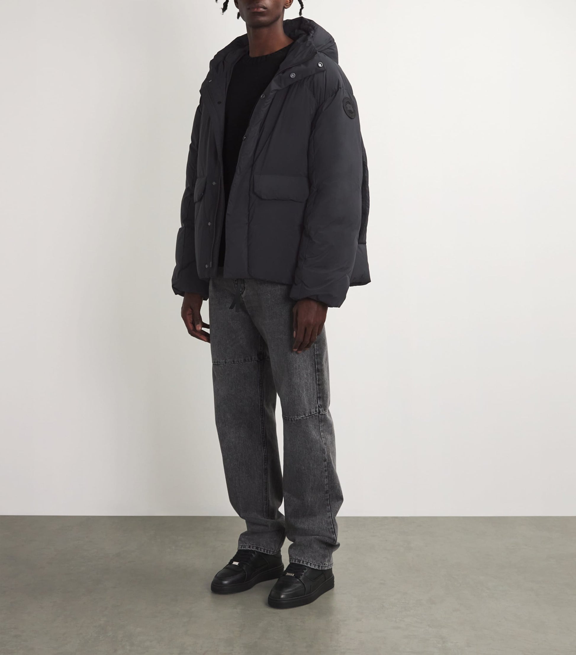 Black Down Wilu Puffer Jacket