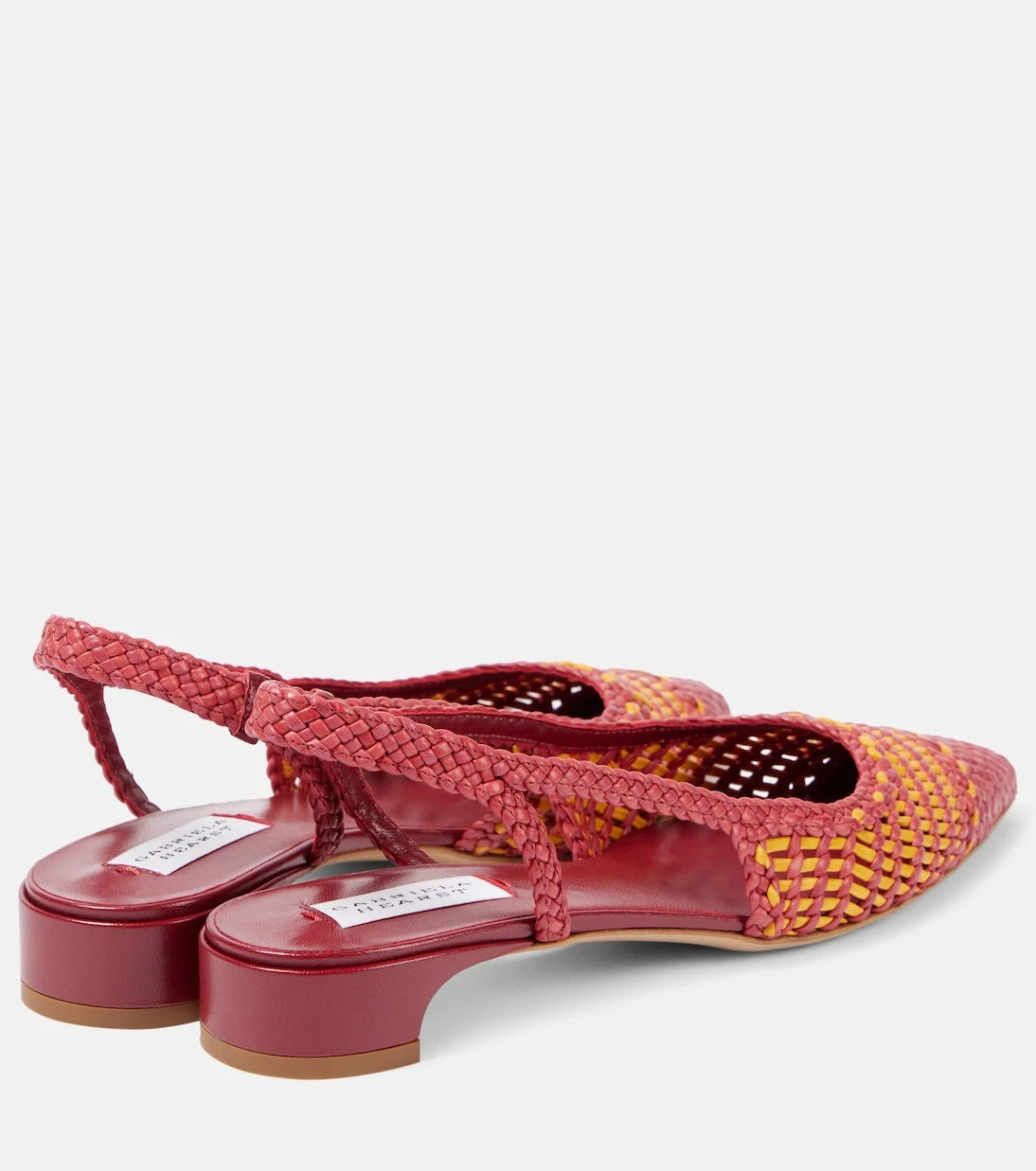 Gabriela Hearst - Perro leather slingback flats