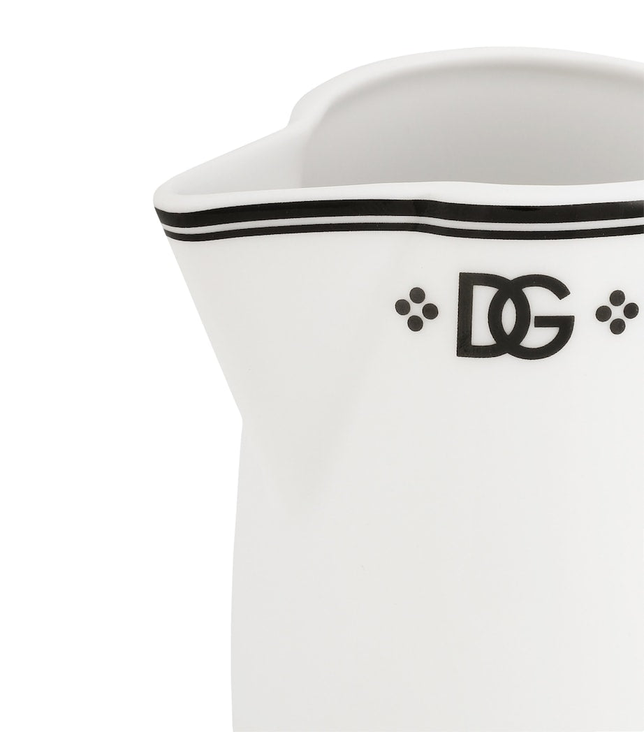 Dolce & Gabbana Casa Porcelain DG Logo Milk Jug