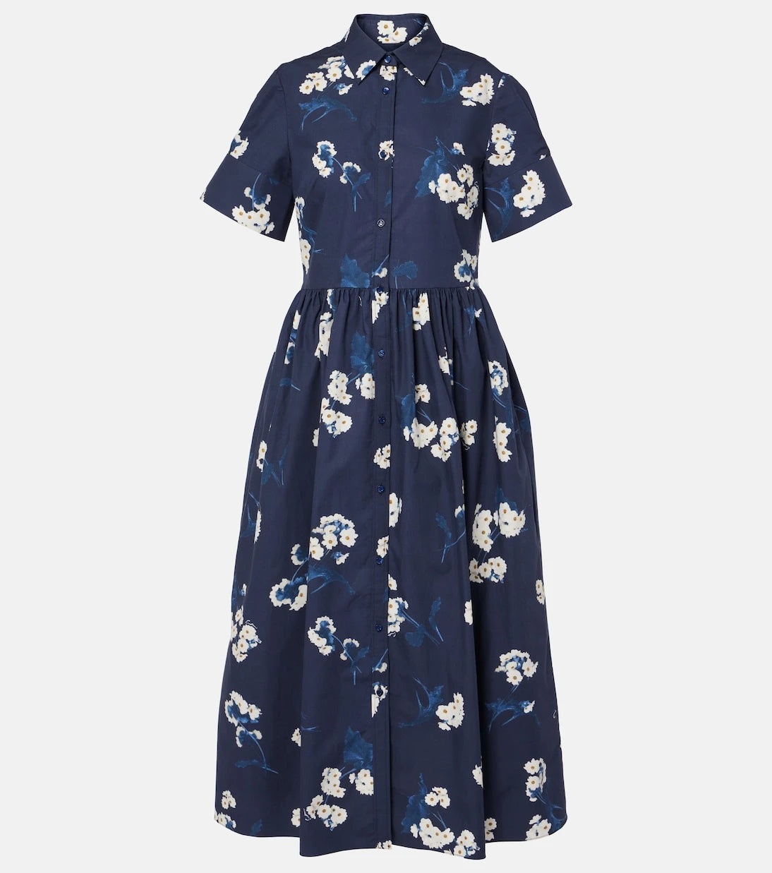 Erdem - Cotton midi dress