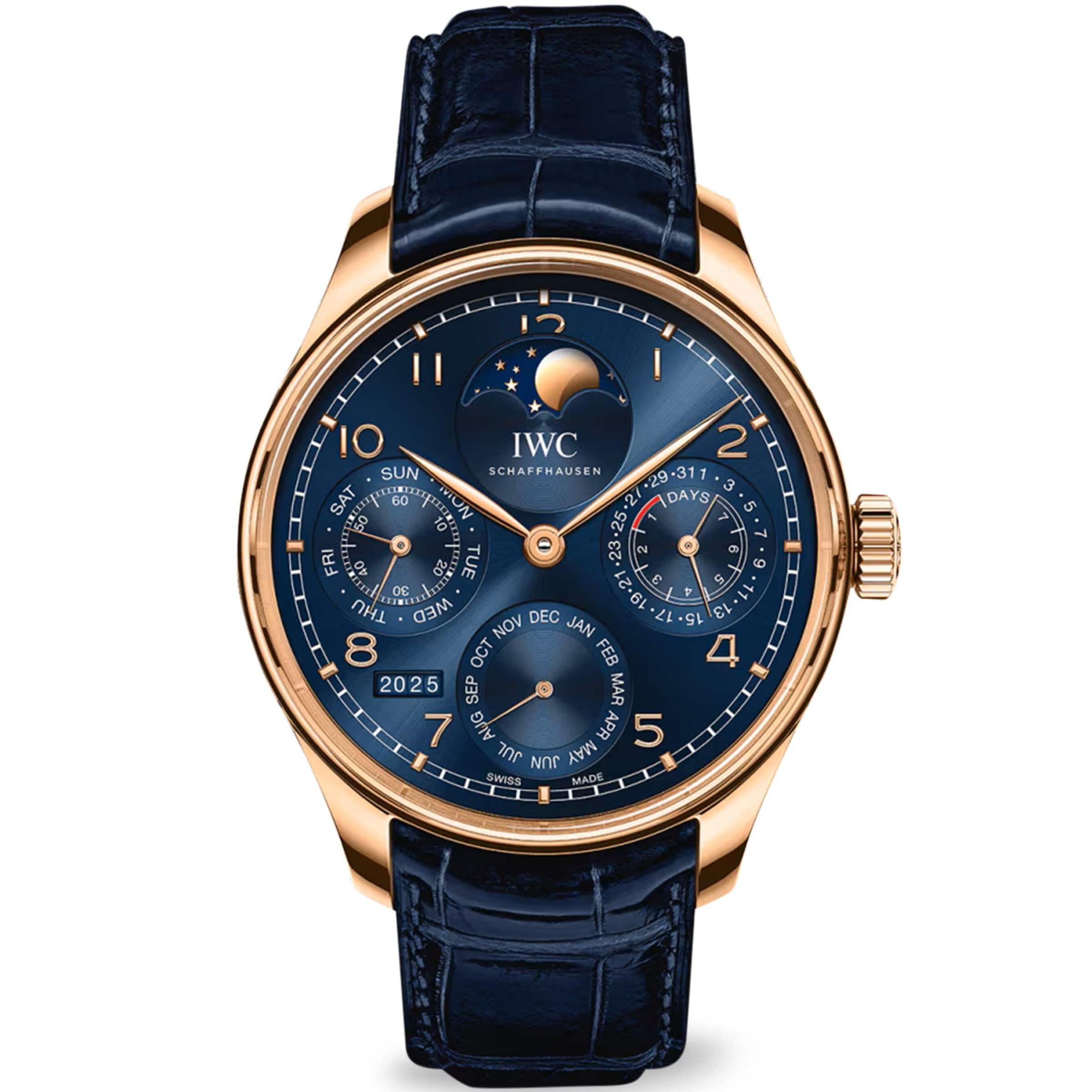 Yellow Gold Portugieser Perpetual Calendar Watch 44mm