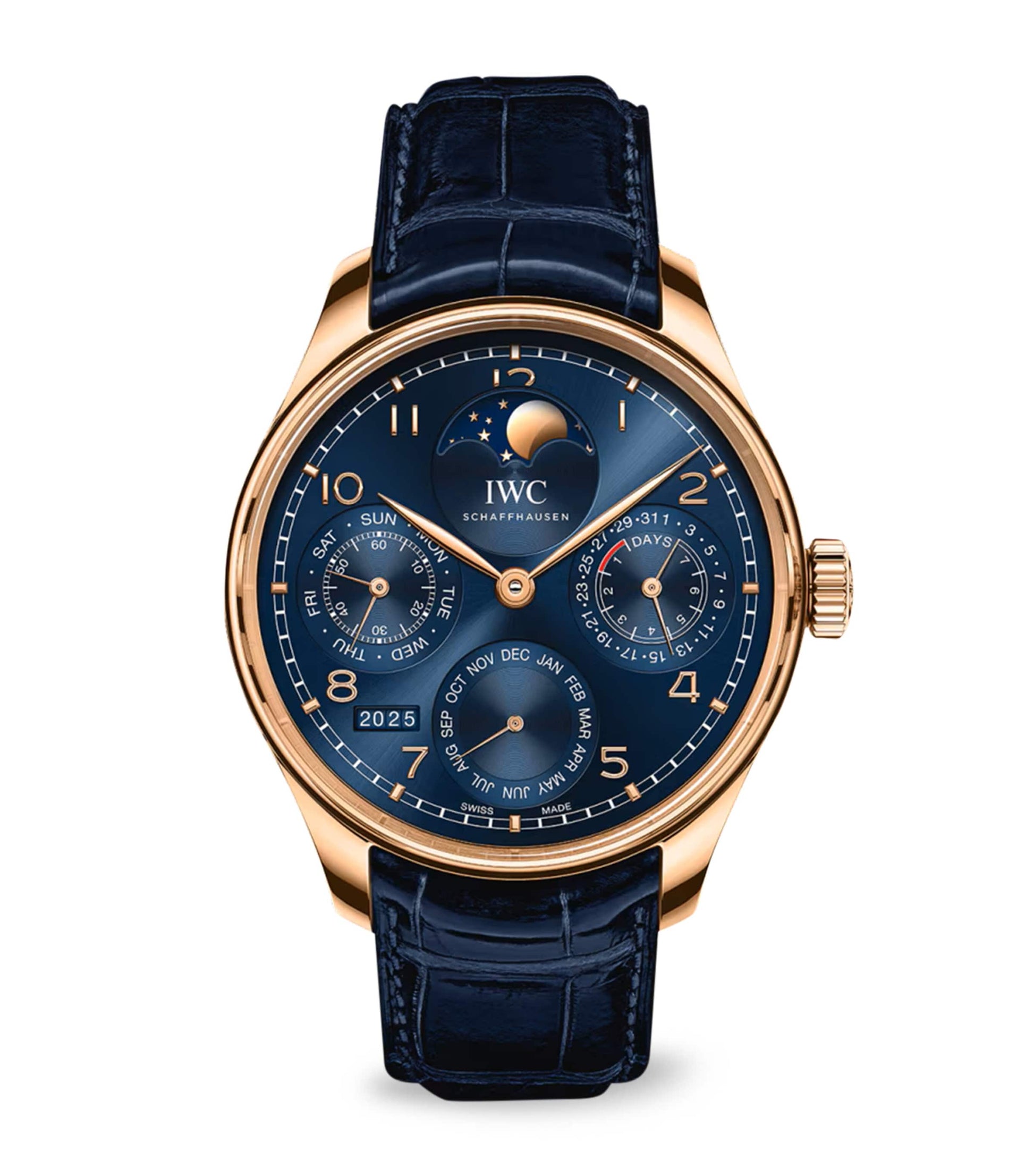Yellow Gold Portugieser Perpetual Calendar Watch 44mm