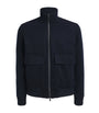 Blue Cashmere Hybrid Jacket
