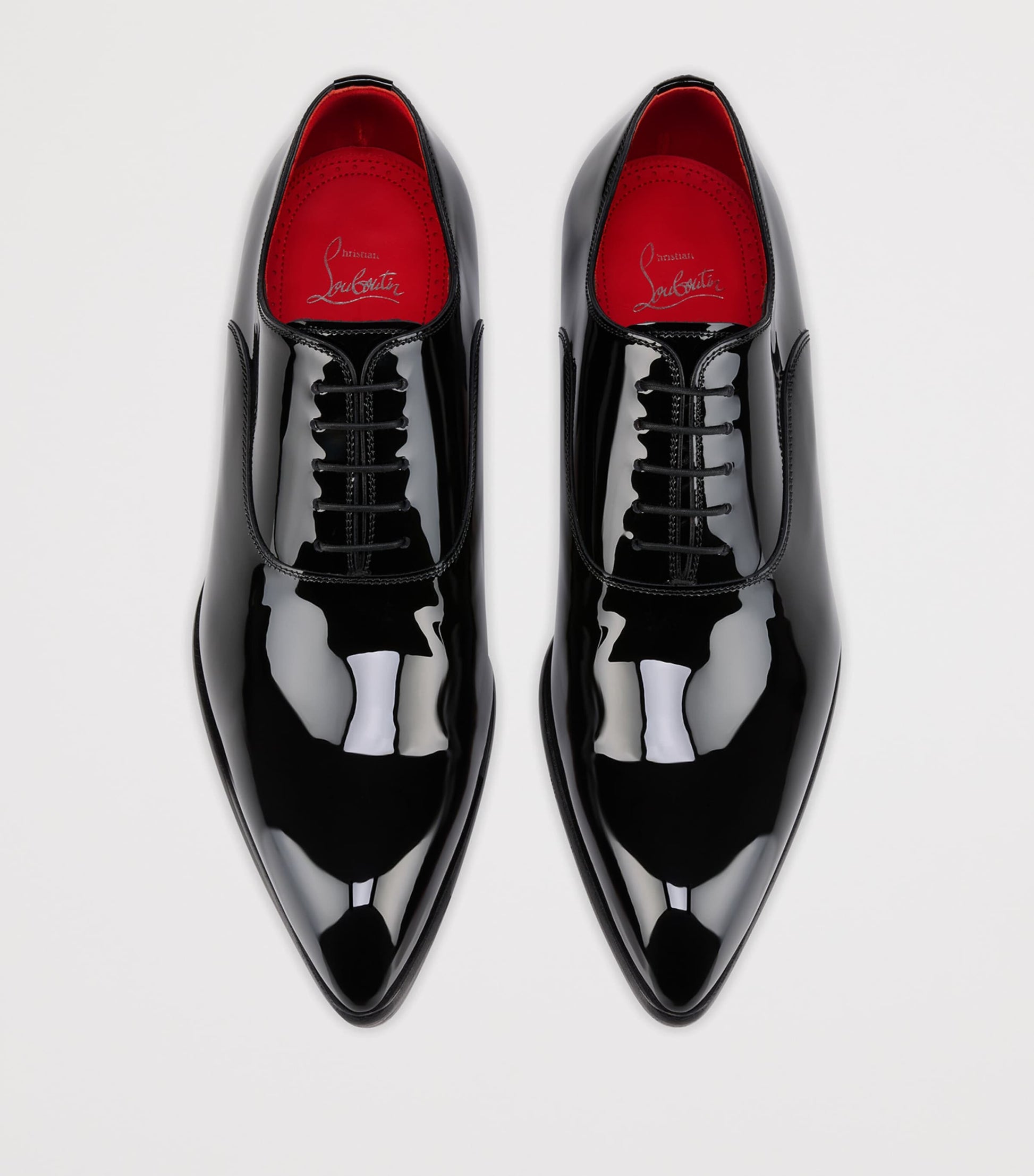 Pelvis Patent Leather Oxford Shoes