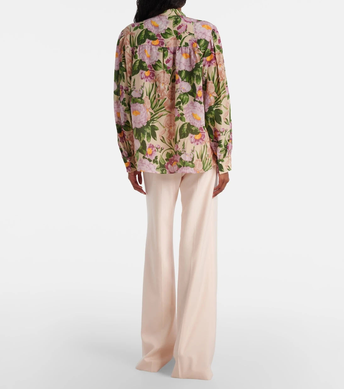 Chloé - Tie-neck silk crêpe de chine blouse