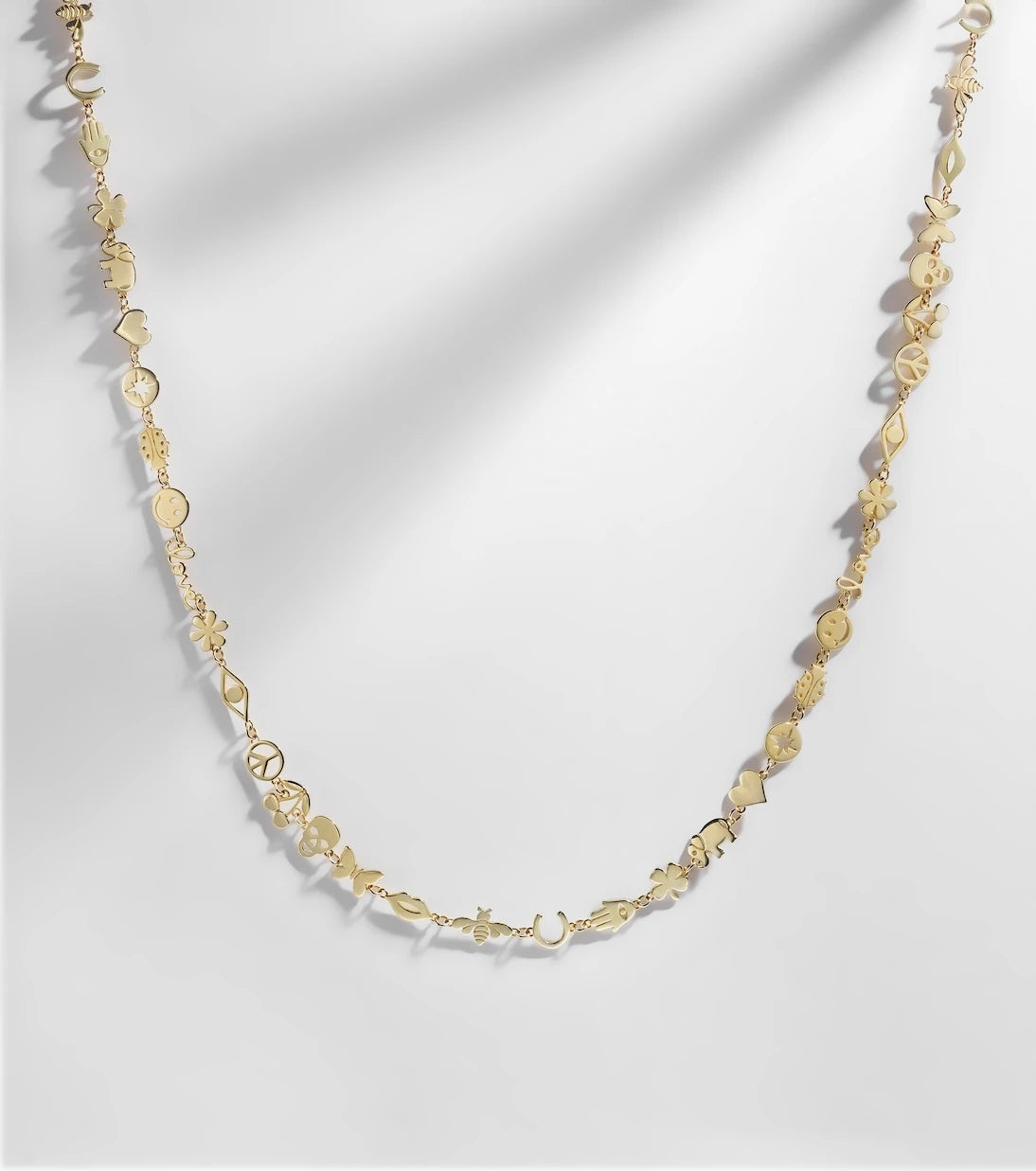 Sydney Evan - Pure Tiny 14kt gold necklace