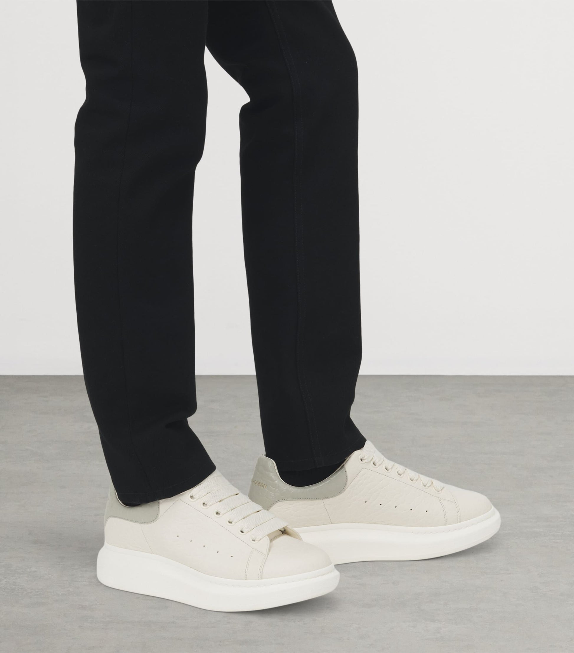 McQueen Leather Oversized Sneakers
