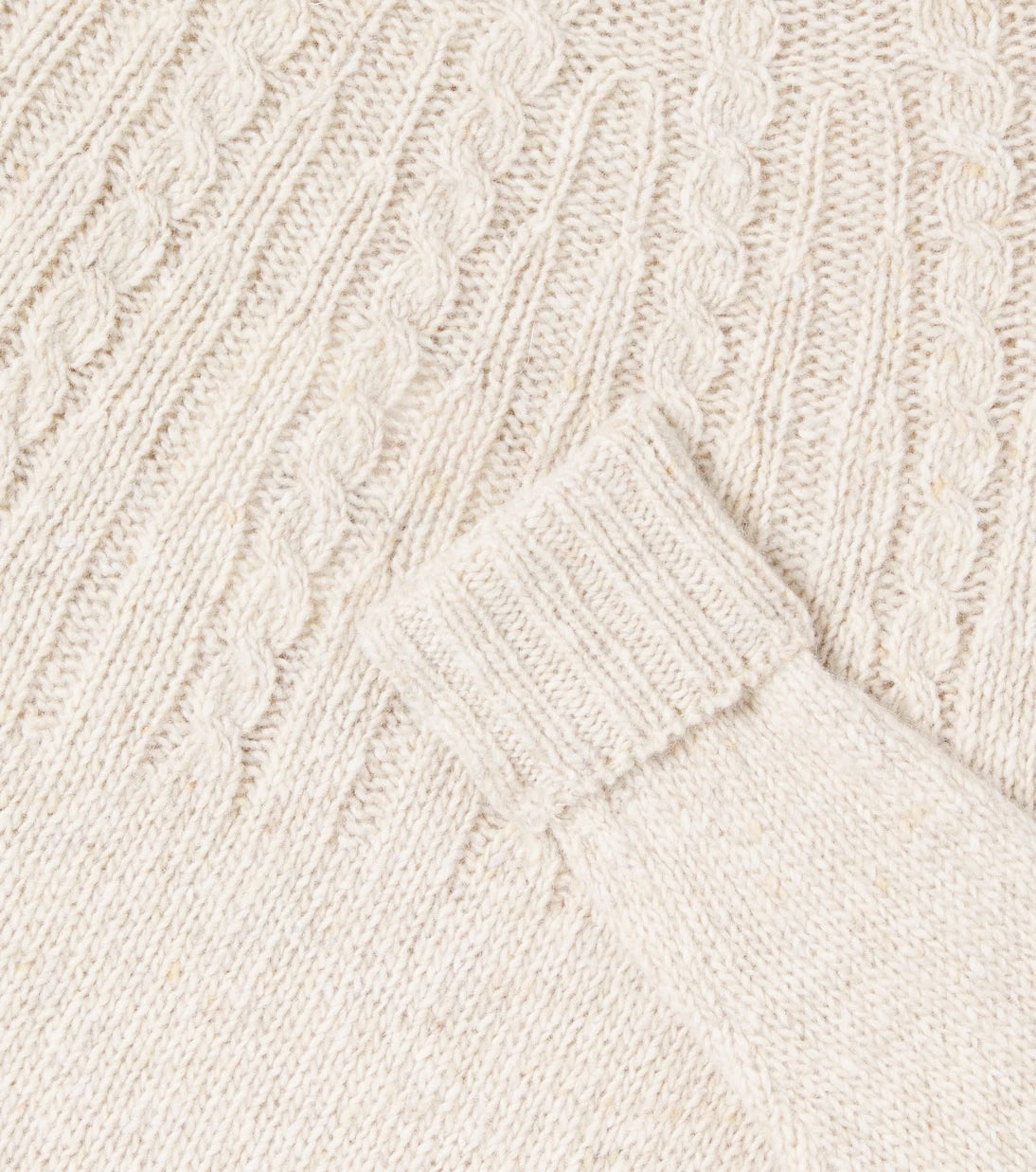 Cozmo - Cable-knit wool-blend sweater