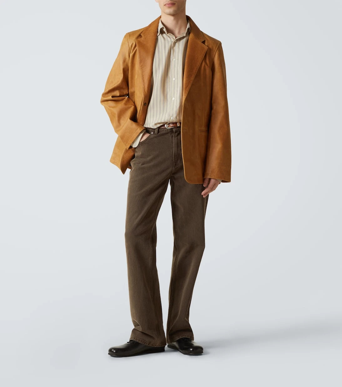 Our Legacy - Opening leather blazer