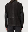 Leather Survey Blazer ANTHRACITE GREY