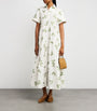 Erdem Multi Embroidered Maxi Shirt Dress