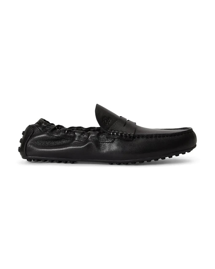 Lauren Ralph Lauren мокасини дамски от кожа Wynnie Drvr