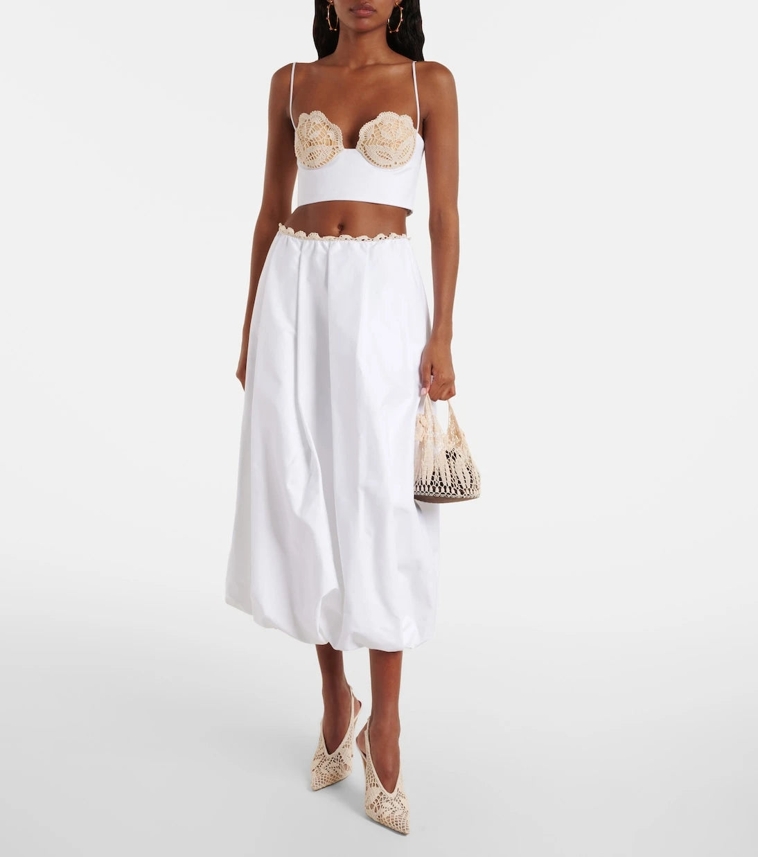 Magda Butrym - Cotton midi skirt