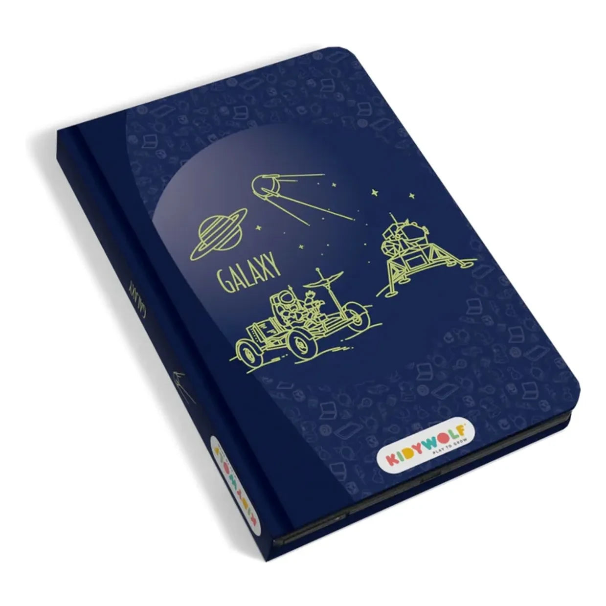 Kidywolf - Kidydraw Mini drawing board | Midnight blue
