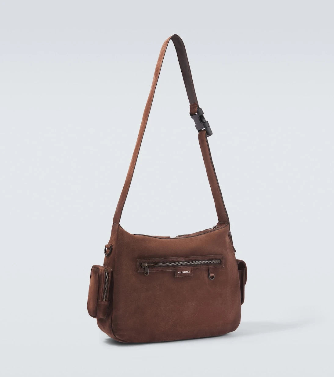 Balenciaga - Superbusy suede messenger bag