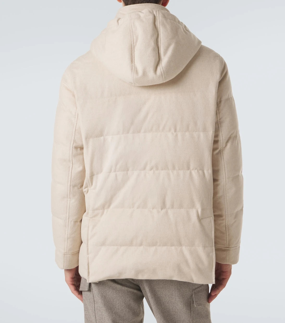 Brunello Cucinelli - Wool flannel down parka
