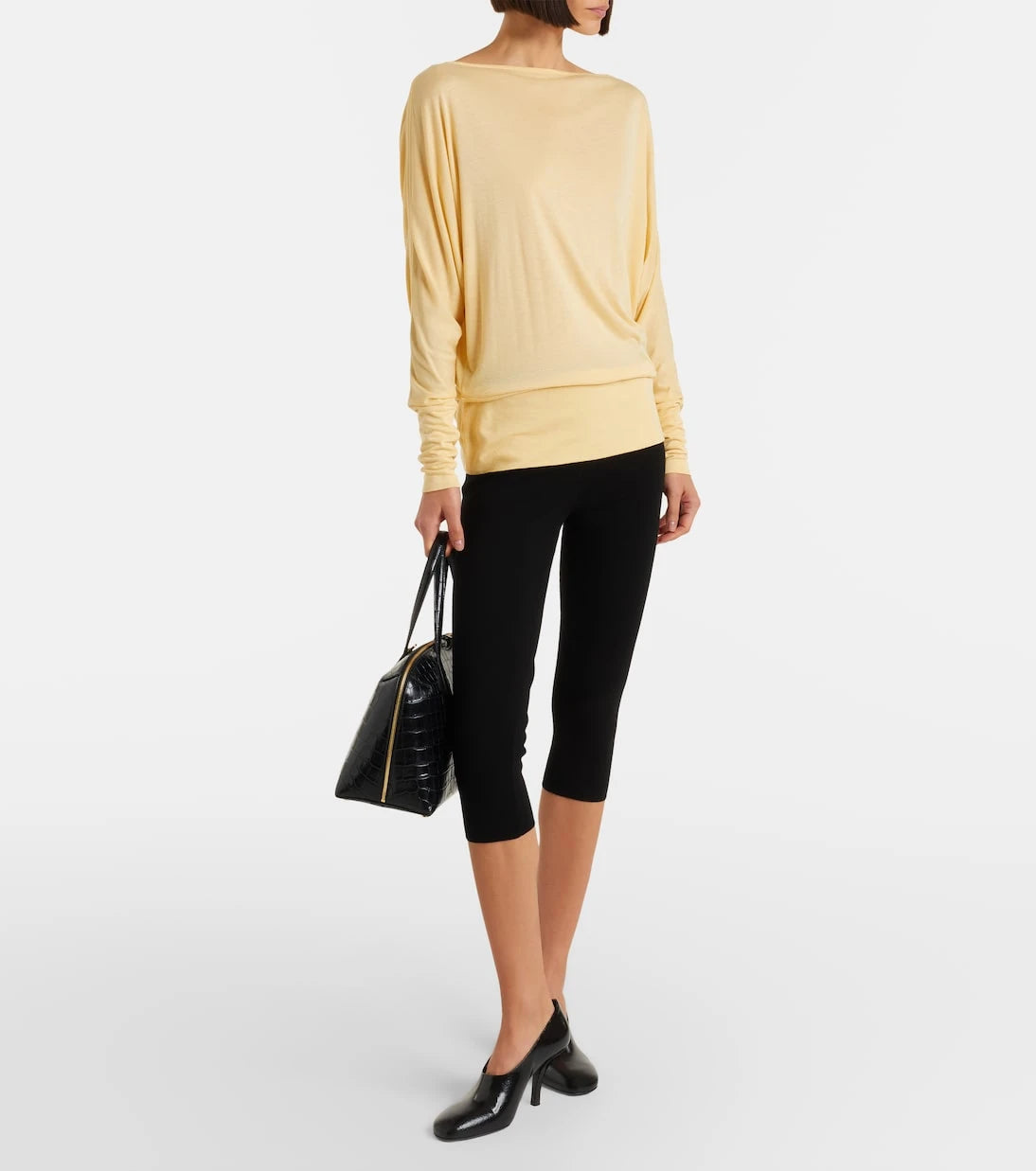 Toteme - Draped jersey top