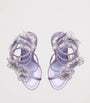 Satin Floral Cleo Sandals 105