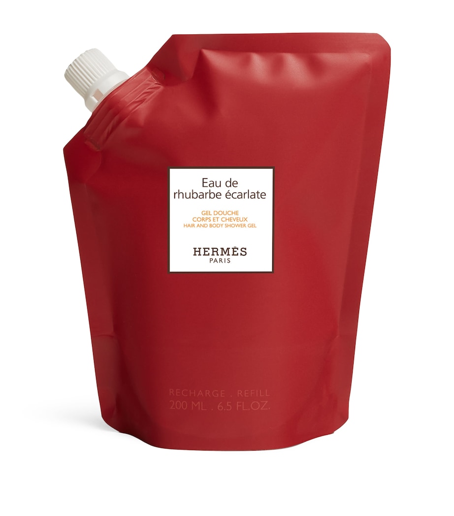 HERMÈS Eau de Rhubarbe Ecarlate Hair and Body Shower Gel (200ml) - Refill