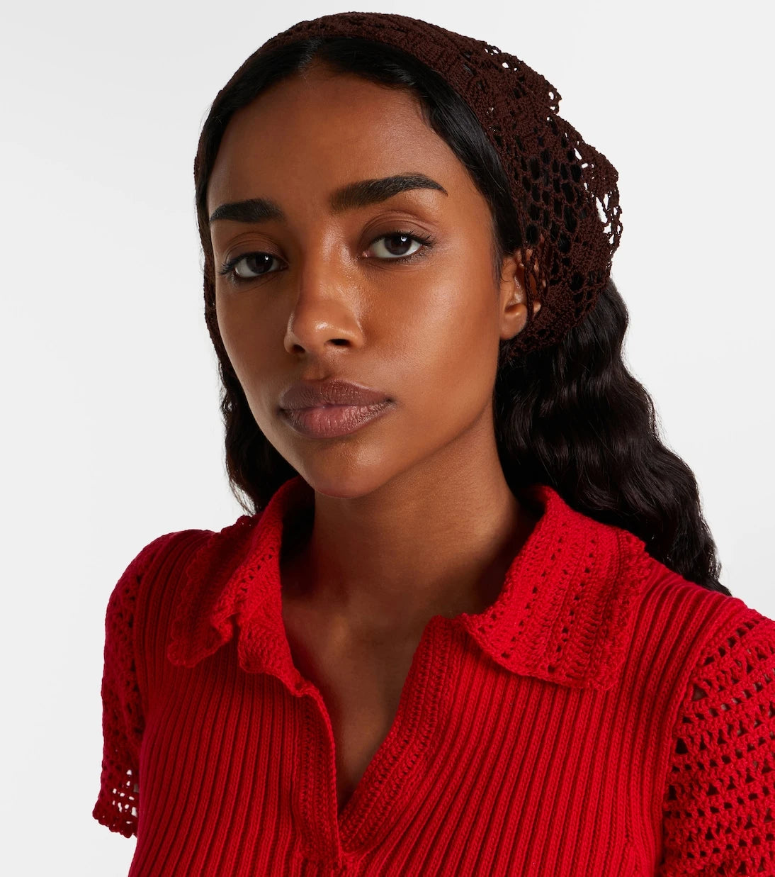 Magda Butrym - Crochet cotton headwrap