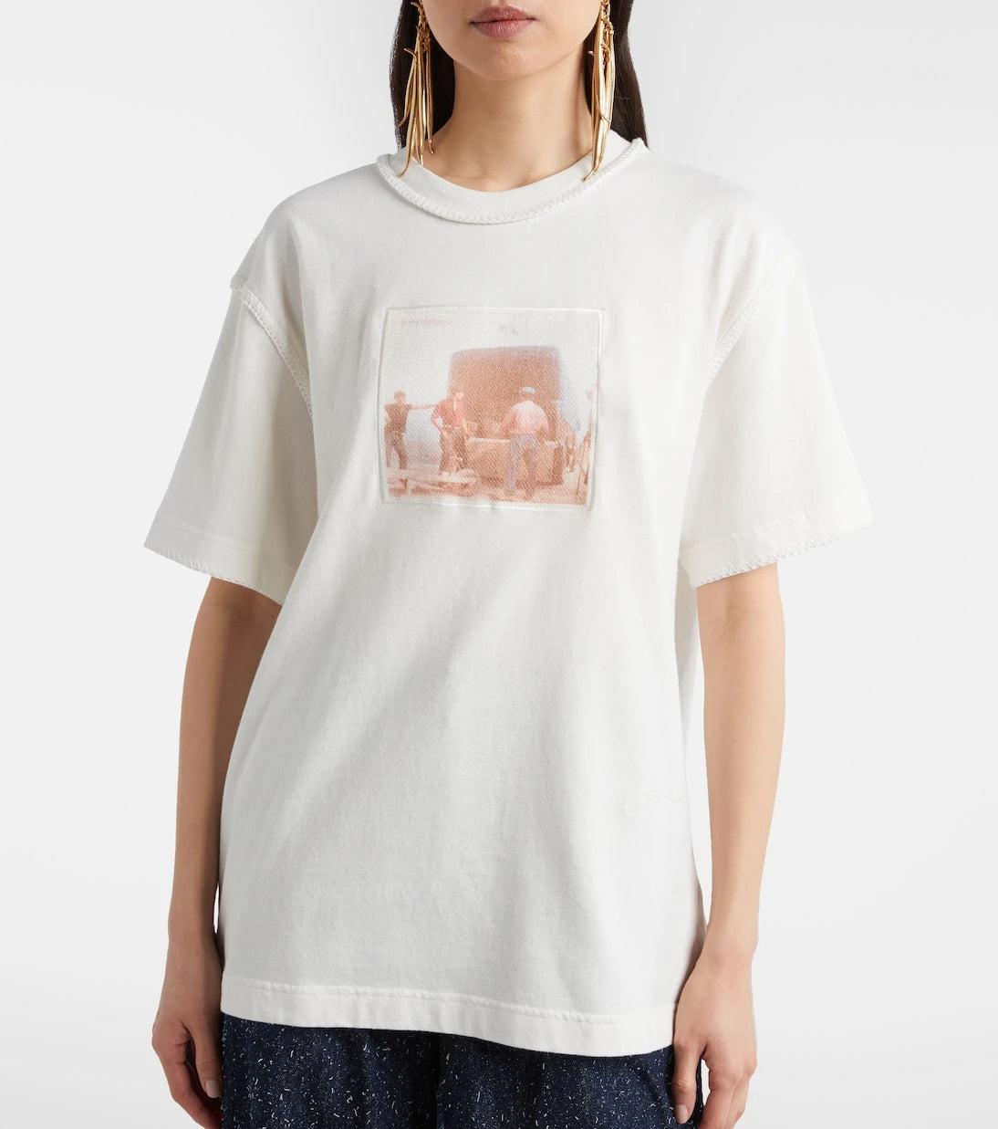 Jacquemus - Paysan printed cotton jersey T-shirt