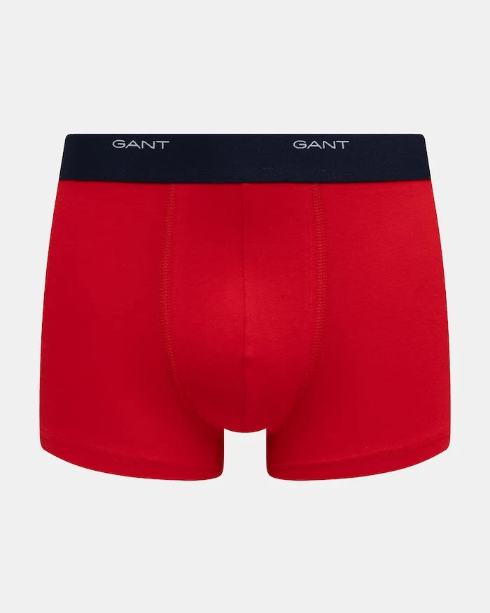 Gant pamuk ve elastanlı dar kesim erkek boxer 3'lü