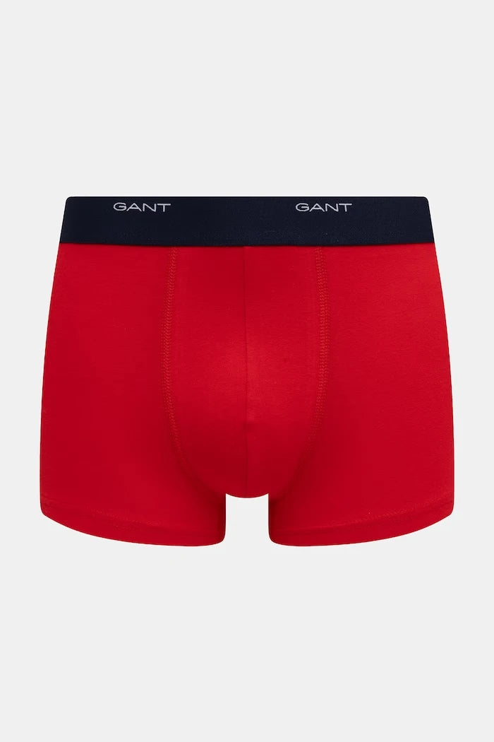 Gant pamuk ve elastanlı dar kesim erkek boxer 3'lü