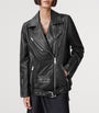 Black Leather Billie Biker Jacket