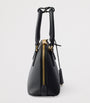 Prada Black Mini Leather Promenade Top-Handle Bag