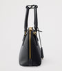Prada Black Mini Leather Promenade Top-Handle Bag