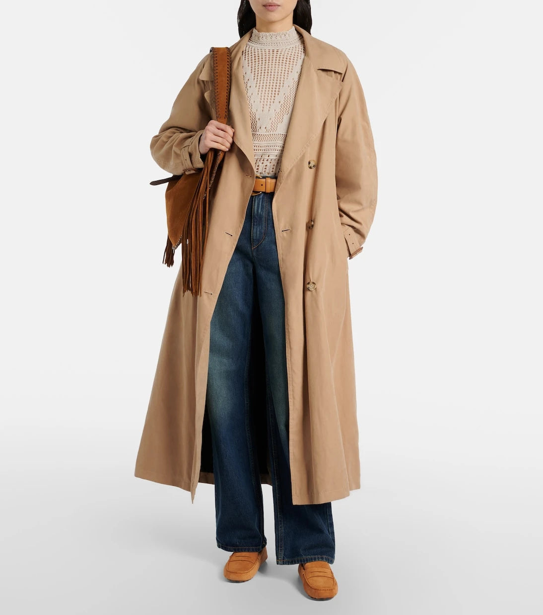 Tod's - حذاء قيادة غومينو من جلد الشامواه