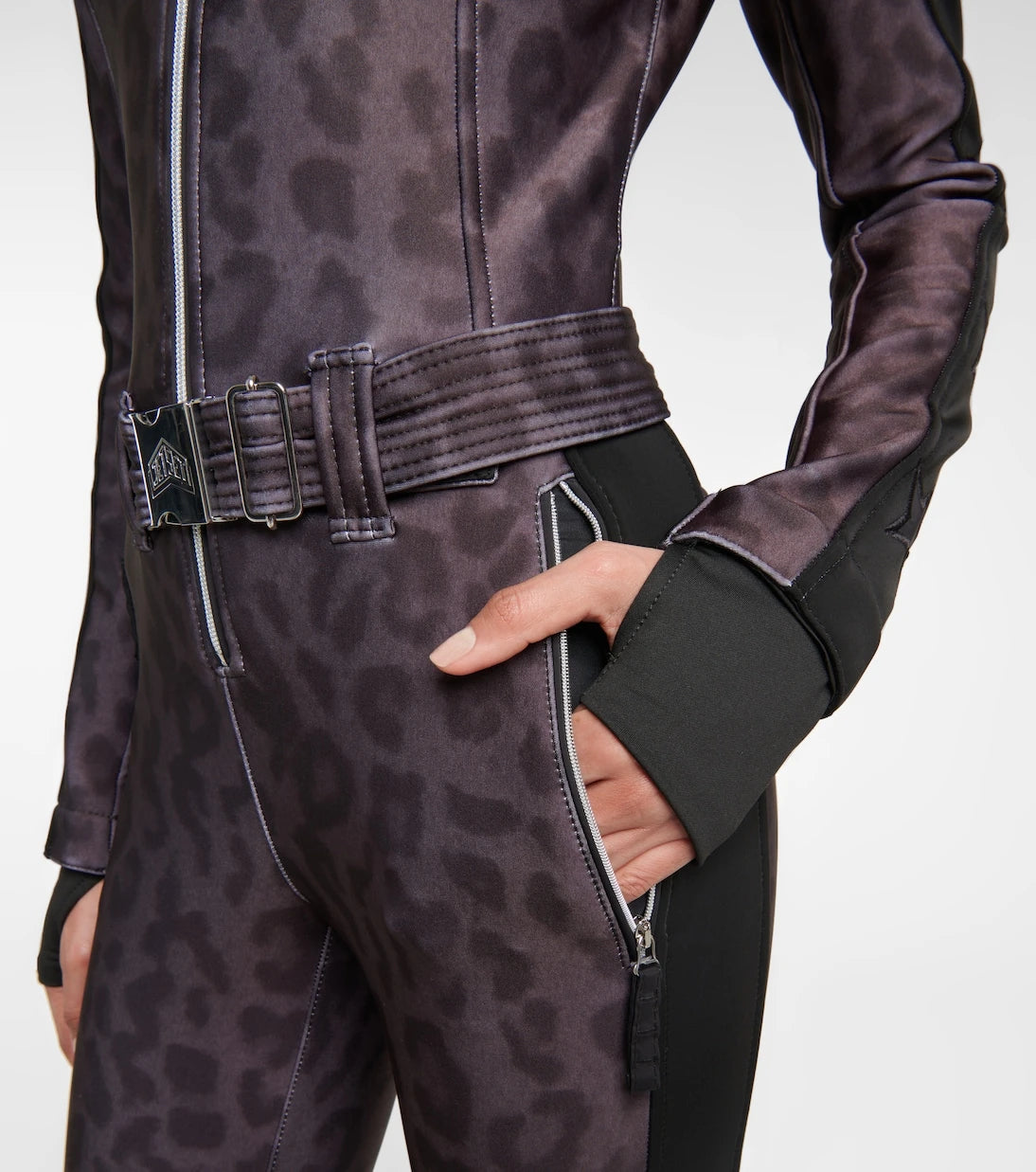 Jet Set - Magic Ghoster leopard-print ski suit