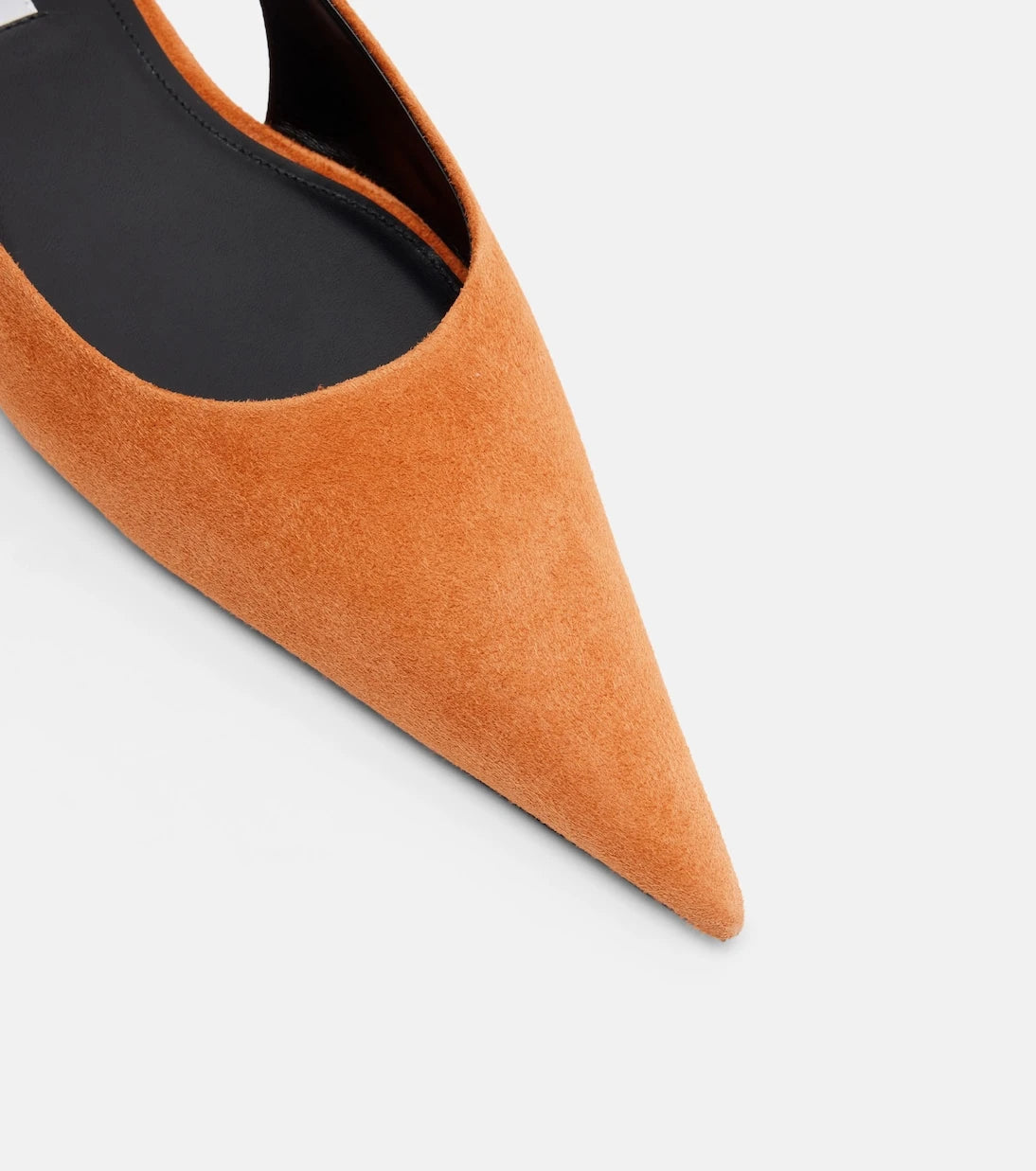 Victoria Beckham - Suede slingback flats