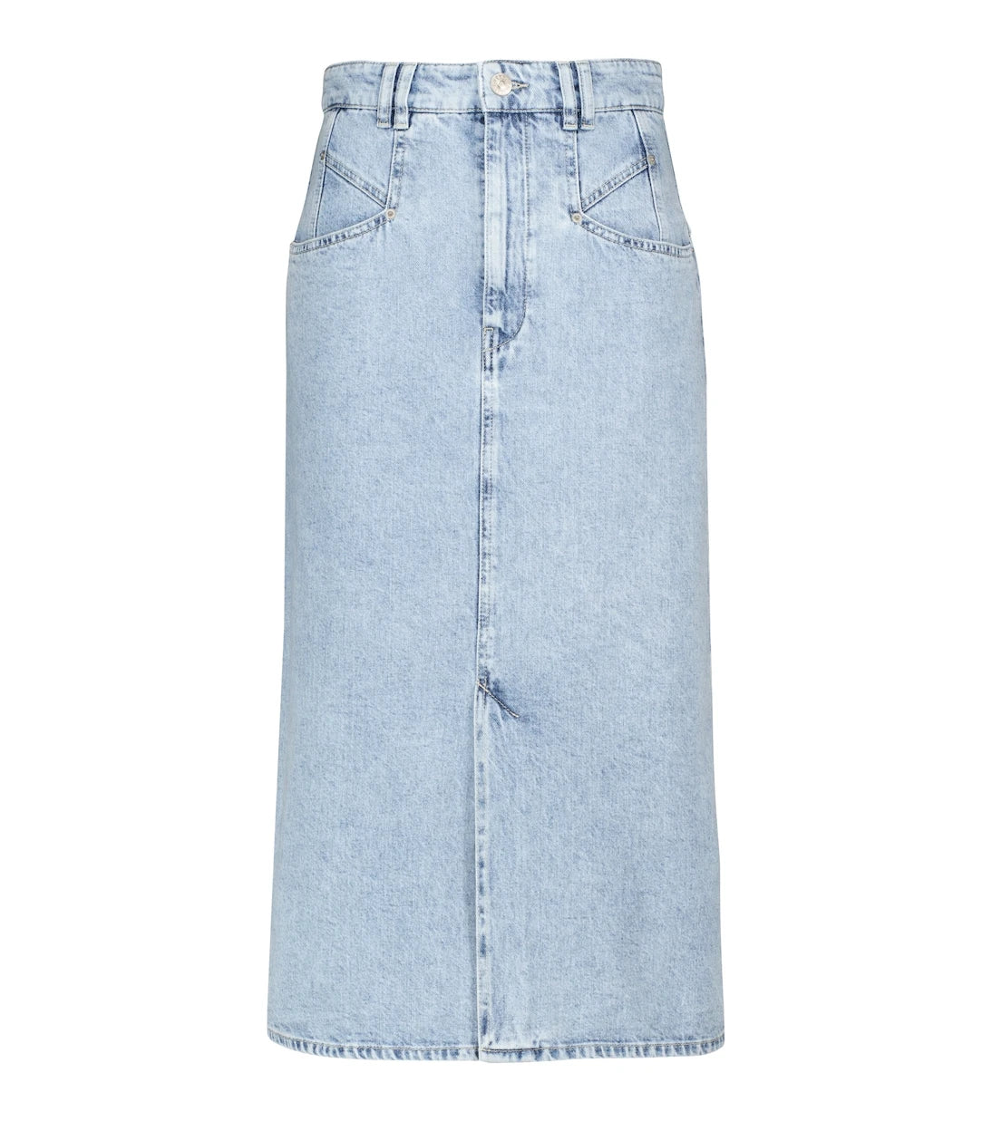 Isabel Marant - Dipoma high-rise midi denim skirt