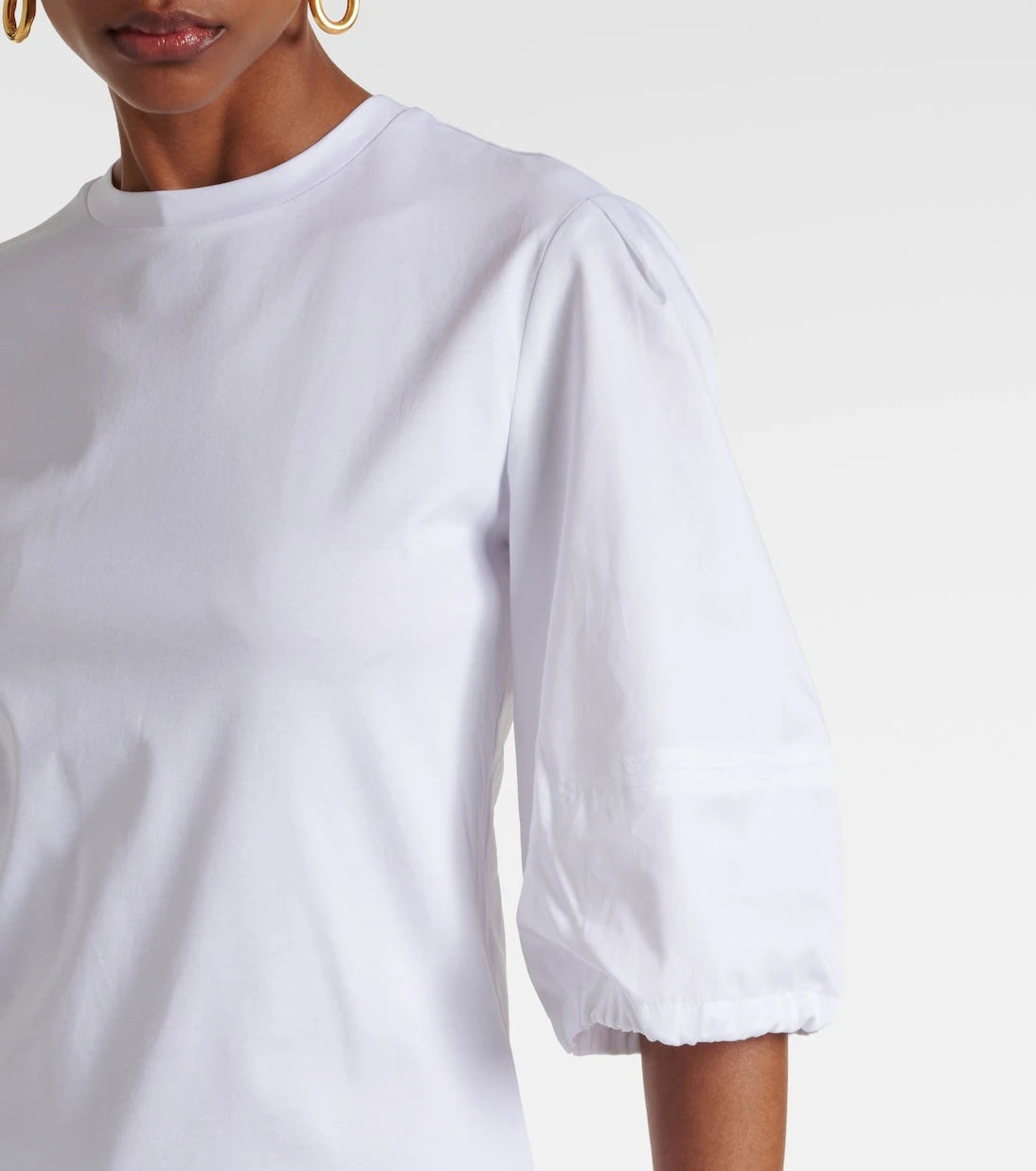 Max Mara - Leisure Tebaide puff-sleeve top